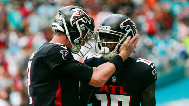 Calvin Ridley and Matt Ryan